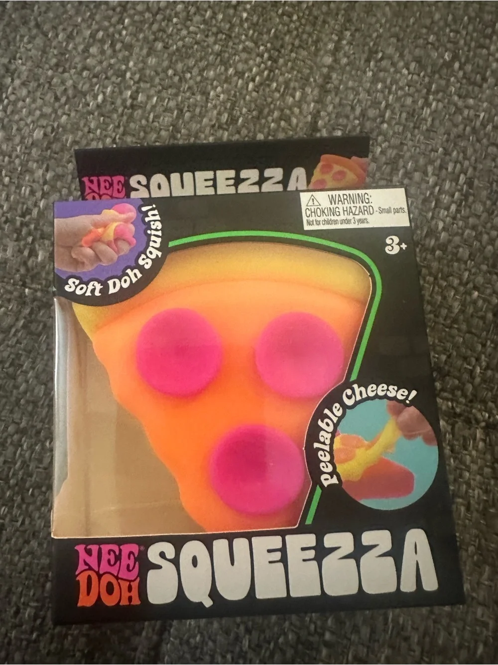 NeeDoh Squeezza with Yellow Crust sealed NIB